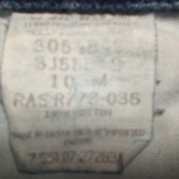 Vintage Lee Original High Waist Mom Jeans 10 M - Picture 5 of 6
